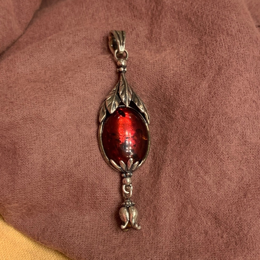 Baltic Amber 925 Pendant